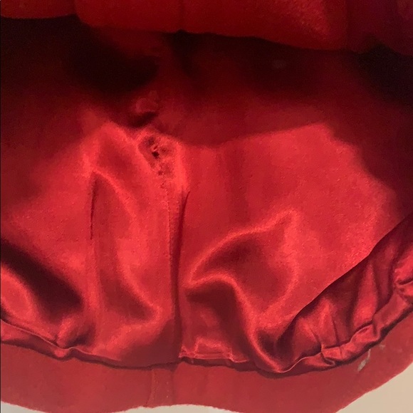 Gap red pea coat size medium - Picture 7 of 11